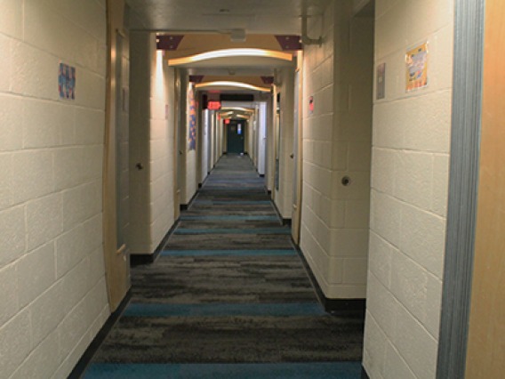 Hallway in Apache Santa-Cruz